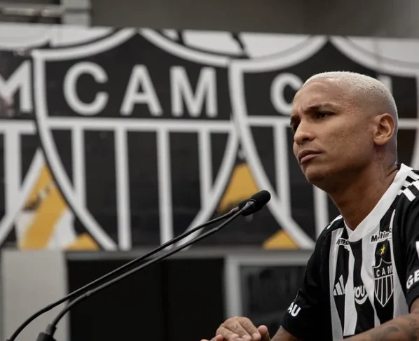 Deyverson poderá sair do Galo. Foto: Pedro Souza / Atlético