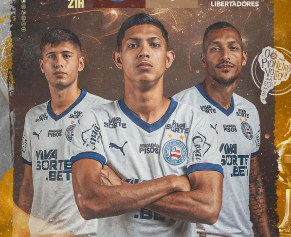 O Bahia entra em campo nesta quinta-feira (24) para encarar o Atlético Nacional, da Colômbia, em confronto válido pela Libertadores.