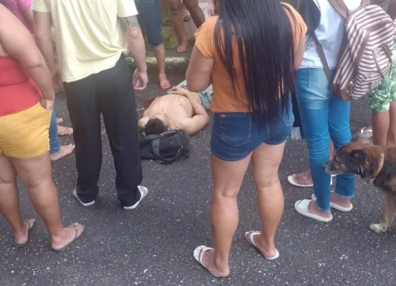 Em plena luz do dia, um homem de 47 anos foi executado com vários disparos de arma de fogo 