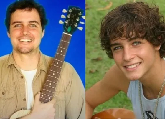 Aos 37 anos, o cantor Felipe Dylon, conhecido pelo sucesso "Musa do Verão" nos anos 2000, está dando aulas de violão