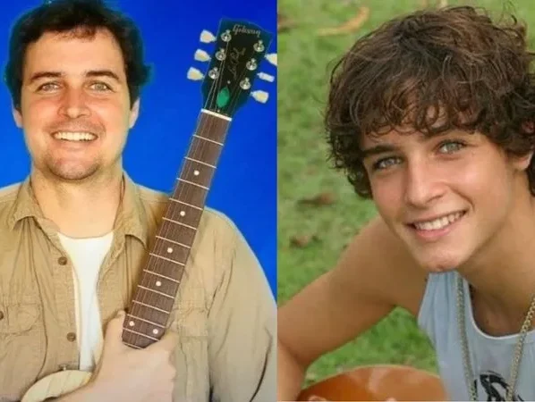 Aos 37 anos, o cantor Felipe Dylon, conhecido pelo sucesso "Musa do Verão" nos anos 2000, está dando aulas de violão