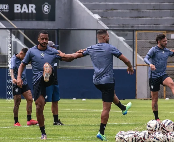 Time afirma que não deve mudar a maneira de jogar. Foto: Samara Miranda/Remo