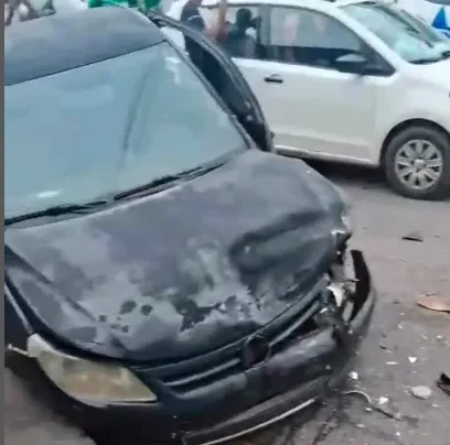 Suspeitos em fuga provocam grave acidente em Ananindeua