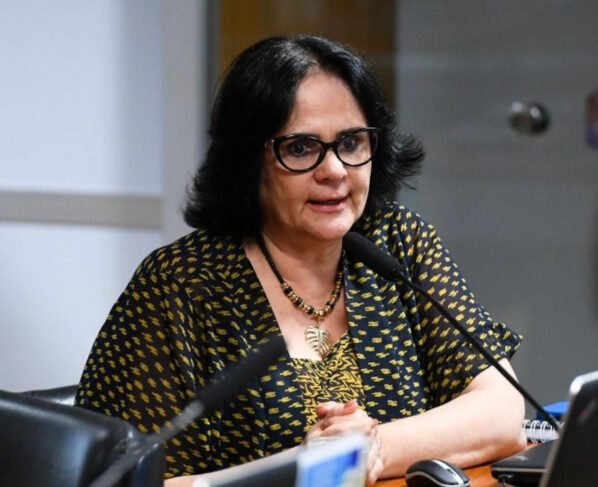 Damares — Crédito: Reprodução/Agência Senado