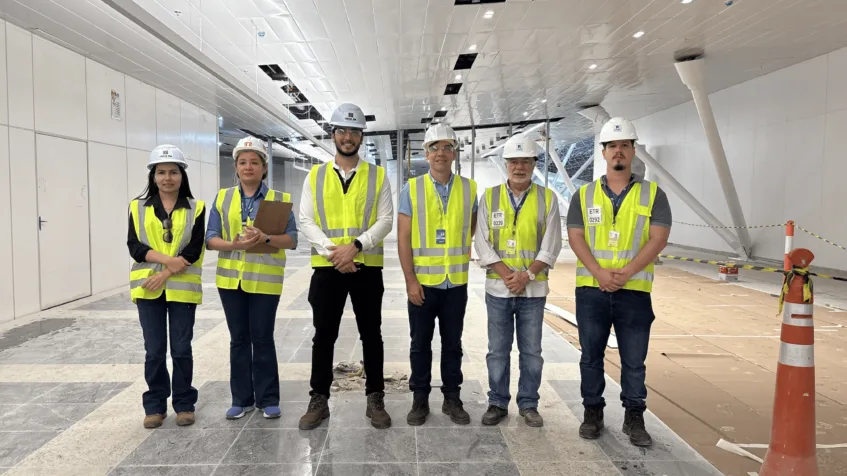 As obras de modernização do Aeroporto Internacional de Belém (Val-de-Cans – Júlio Cezar Ribeiro) estão sendo rigorosamente acompanhadas pelo Sistema CONFEA/CREA