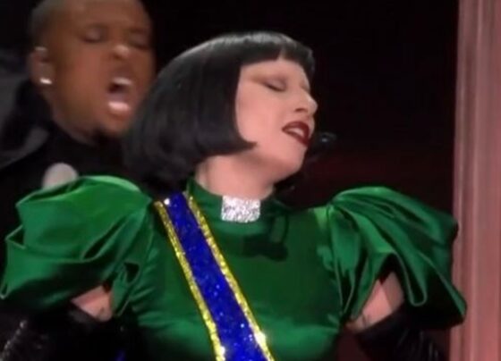 Lady Gaga em show no RJ - Metrópoles