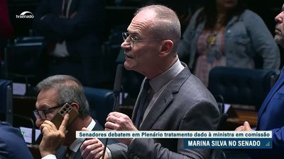 Plenário repercute incidente com Marina Silva na Comissão de Infraestrutura
