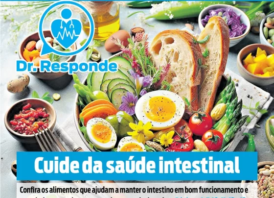 O terceiro fascículo da série Dr. Responde, publicado nesta quinta-feira (29), traz como tema central os cuidados com a saúde intestinal.