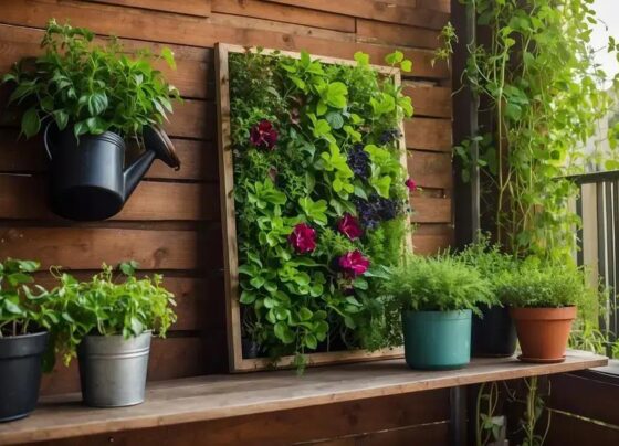 Aprenda a Criar um Jardim Vertical na Varanda Perfeito!