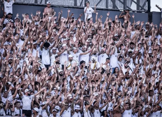 Torcida do Santos. Foto: Divulgação