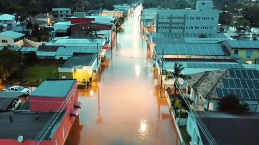 chuva em Mata