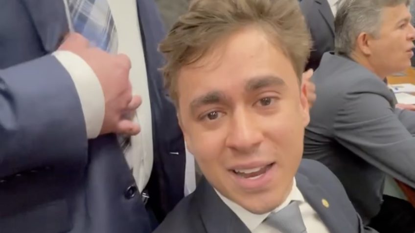 O deputado Nikolas Ferreira (PL-MG) disse nesta 4ª feira (11.jun.2025) que foi impedido de rebater uma declaração do ministro da Fazenda, Fernando Haddad