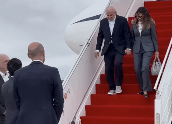 Lula e Janja em Paris