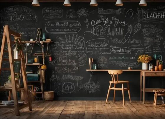 Como Projetar uma Parede de Quadro Negro Incrível em Casa